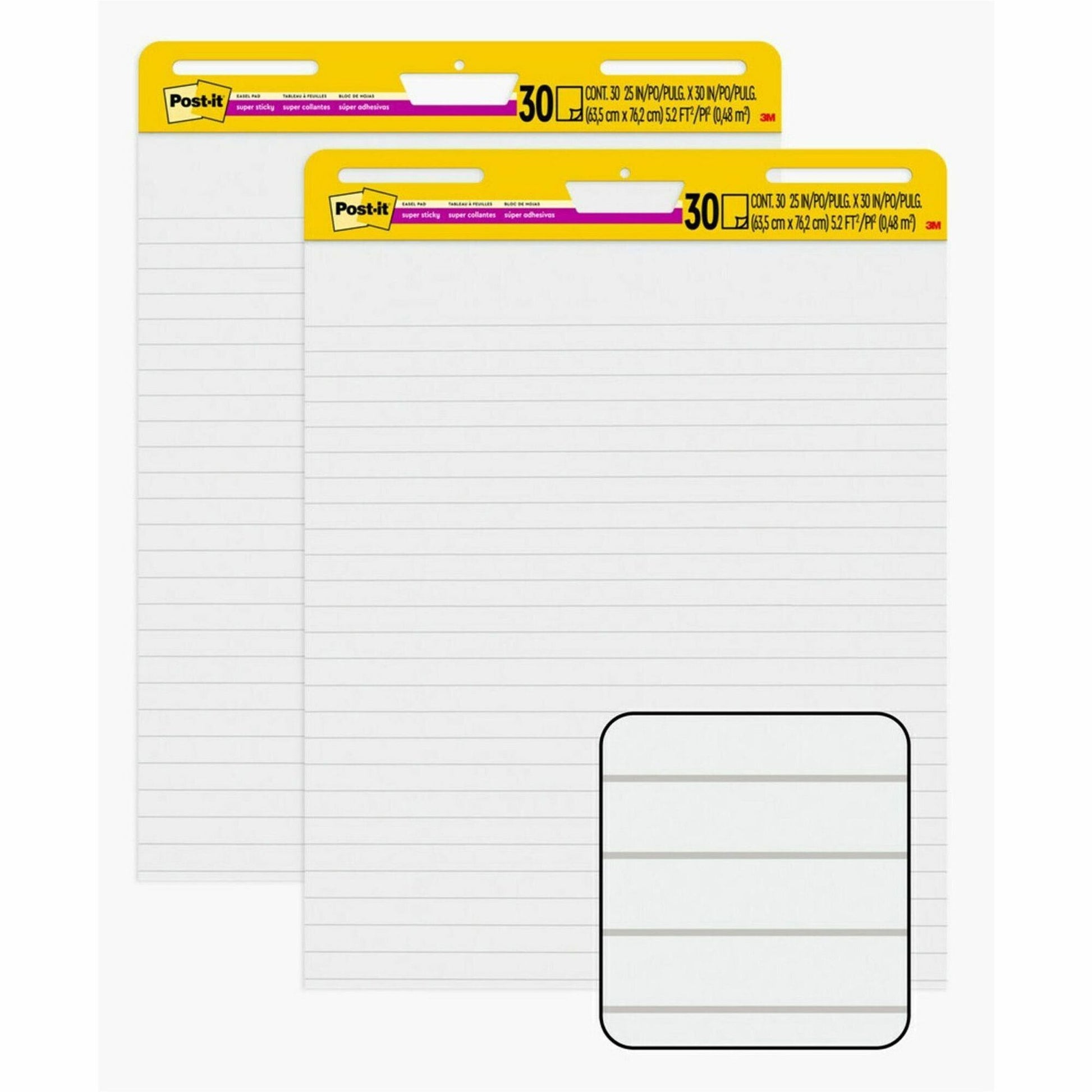 Post-it&reg; Super Sticky Easel Pad