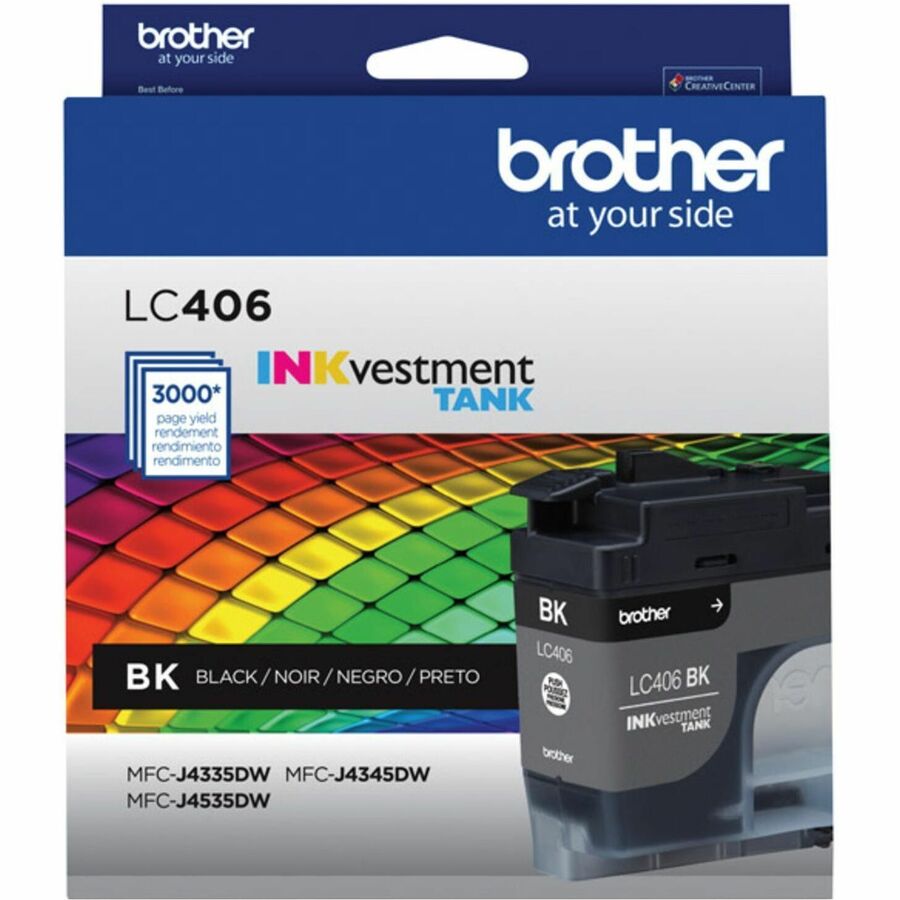 Brother Original Inkjet Ink Cartridge - Black Pack - LC406BK