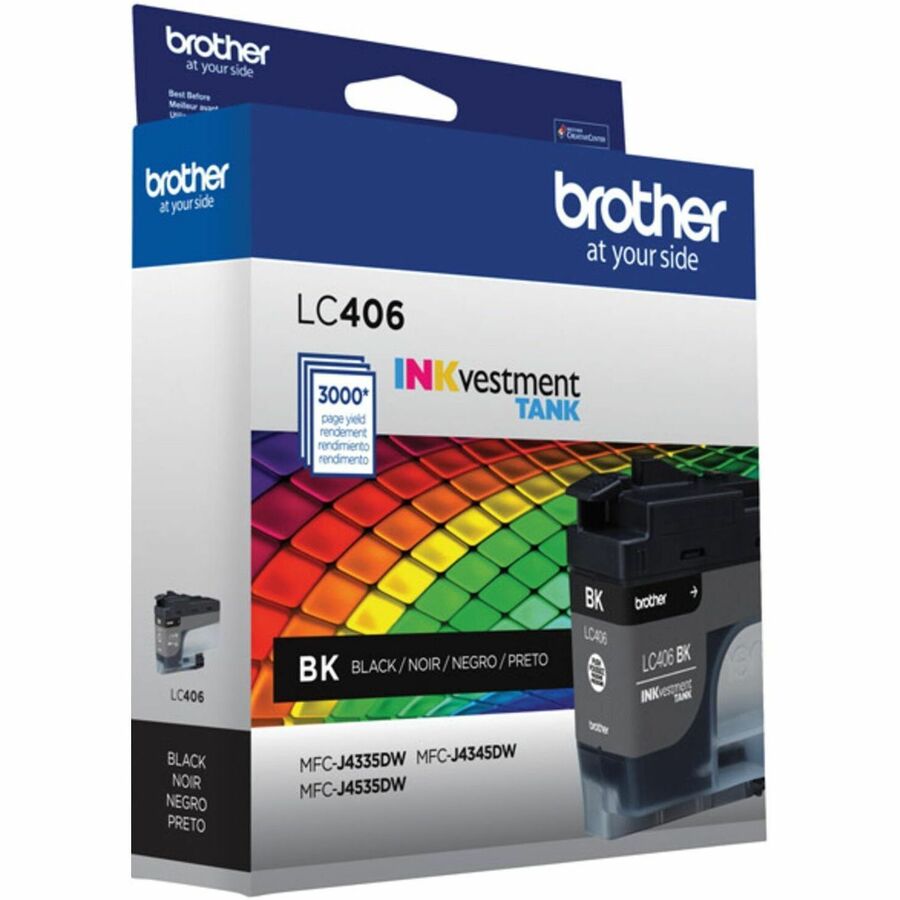 Brother Original Inkjet Ink Cartridge - Black Pack - LC406BK