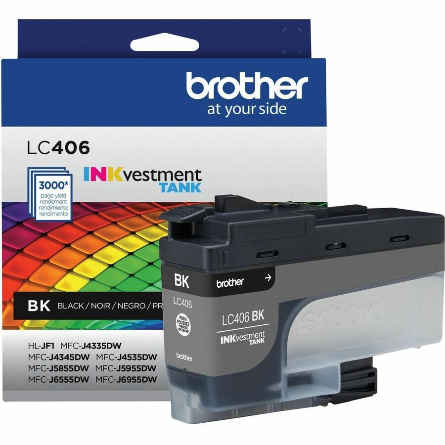 Brother Original Inkjet Ink Cartridge - Black Pack - LC406BK