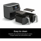 Ninja Foodi 6-in-1 8-qt. 2-Basket Air Fryer with DualZone Technology - DZ201C