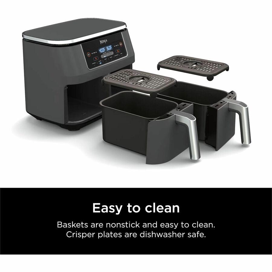 Ninja Foodi 6-in-1 8-qt. 2-Basket Air Fryer with DualZone Technology - DZ201C