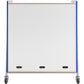 Safco Whiffle Typical Triple Rolling Storage Cart - 3931SBU