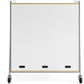 Safco Whiffle Typical Triple Rolling Storage Cart - 3930GRY