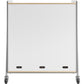 Safco Whiffle Typical Triple Rolling Storage Cart - 3931GRY