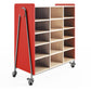 Safco Whiffle Typical Triple Rolling Storage Cart