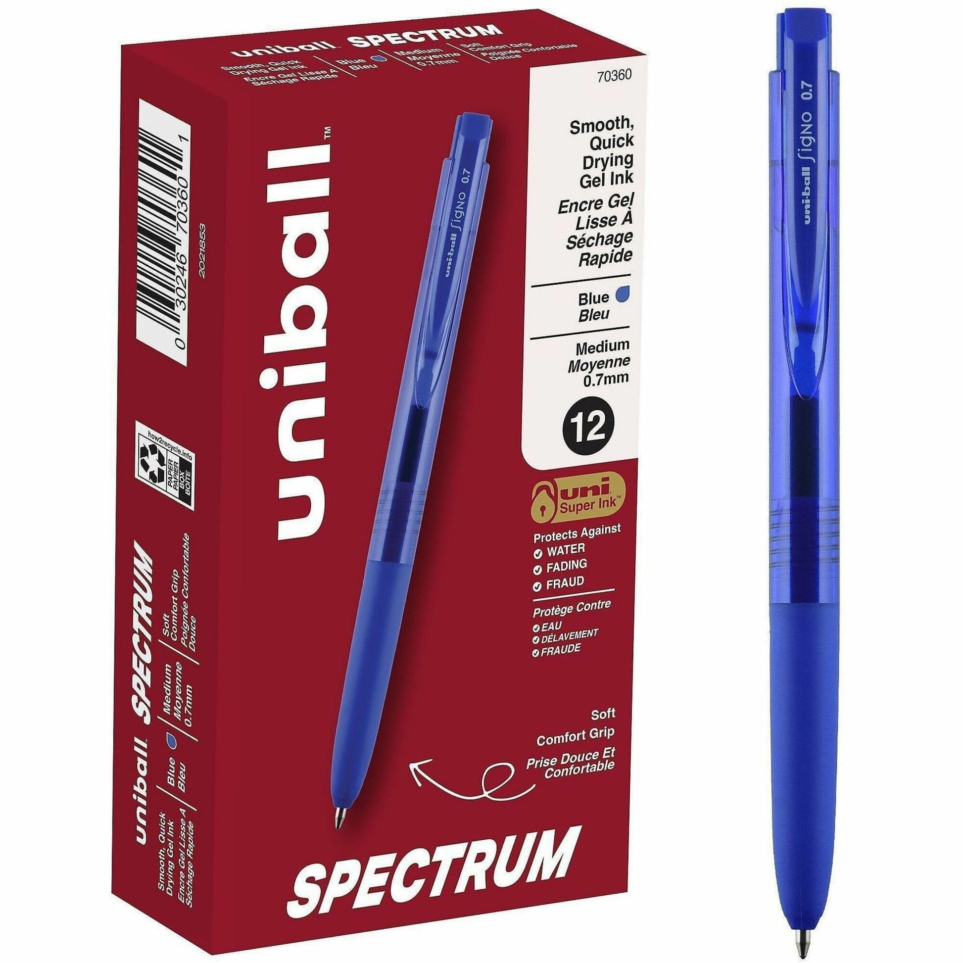 uniball™ Spectrum Retractable Gel Pens