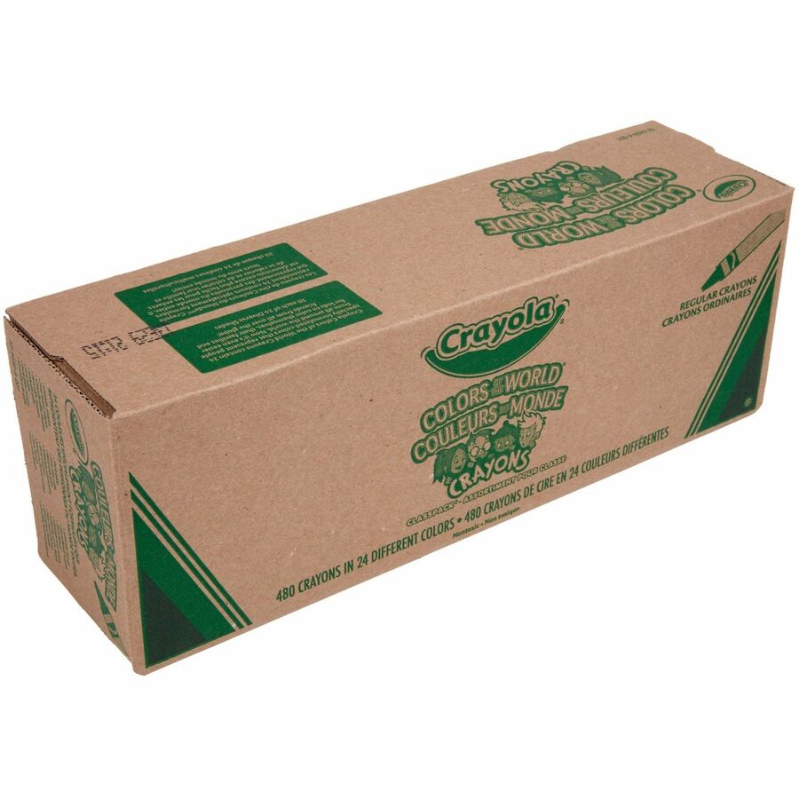 Crayola Color of the World Crayons - 523456