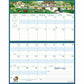 MotherWord&reg; Mom's Ultimate Family Fridge Calendar 15" x 9-1/2" English - MWMKT1-28