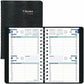 Blueline 2026 Essential 12-Month Daily Planner - 2-Day Per Page - January to December - Black - 8" x 5" - Bilingual