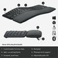 Logitech Ergo K860 for Business (Graphite) - Brown Box - 920-010175