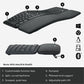 Logitech Ergo K860 for Business (Graphite) - Brown Box - 920-010175
