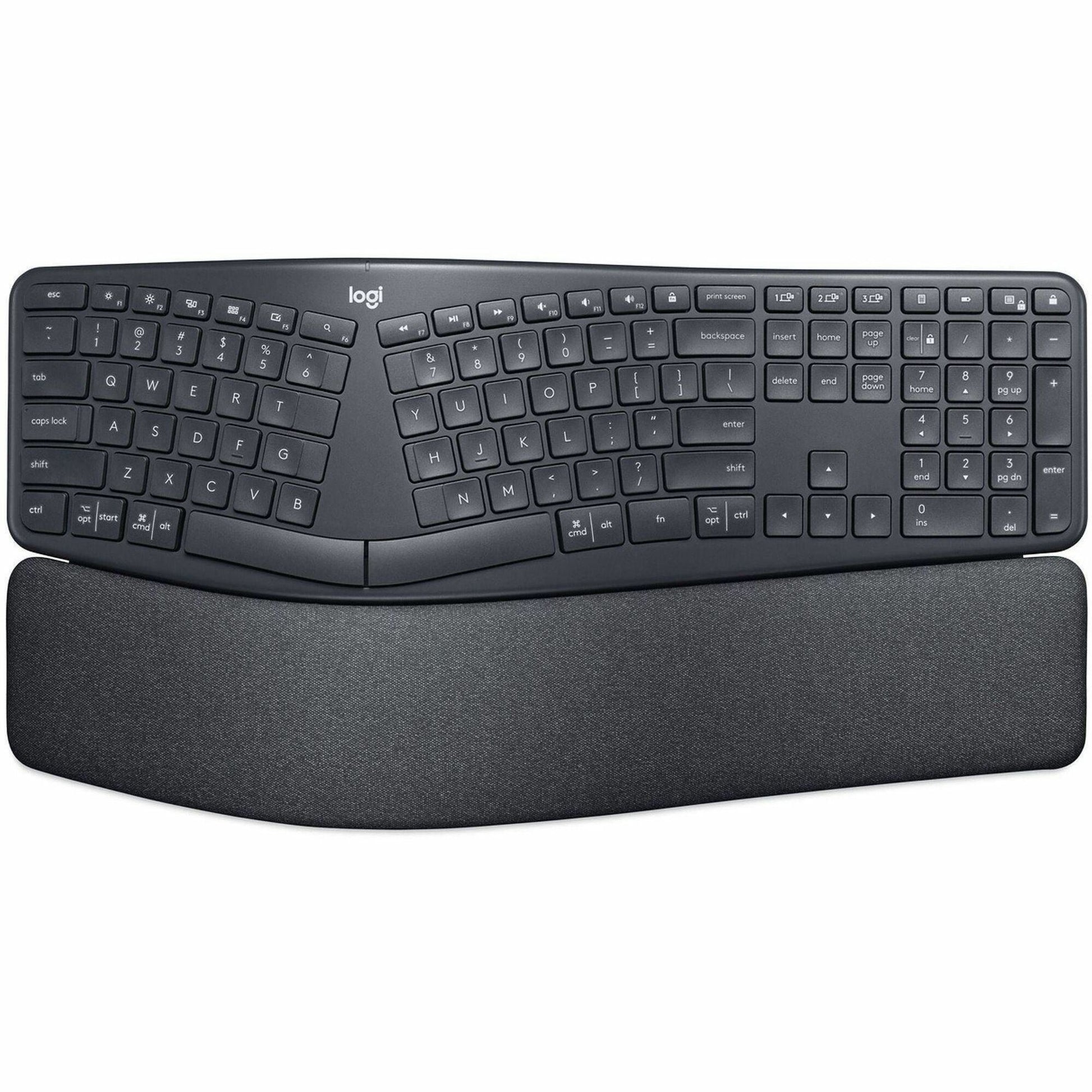 Logitech Ergo K860 for Business (Graphite) - Brown Box