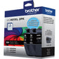 Brother LC401XL2PKS Original High Yield Inkjet Ink Cartridge - Black - 2 / Pack - LC401XL2PKS