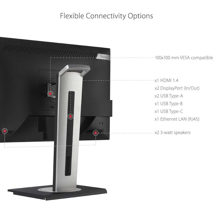 Viewsonic 24" Display, IPS Panel, 1920 x 1080 Resolution - VG2456A