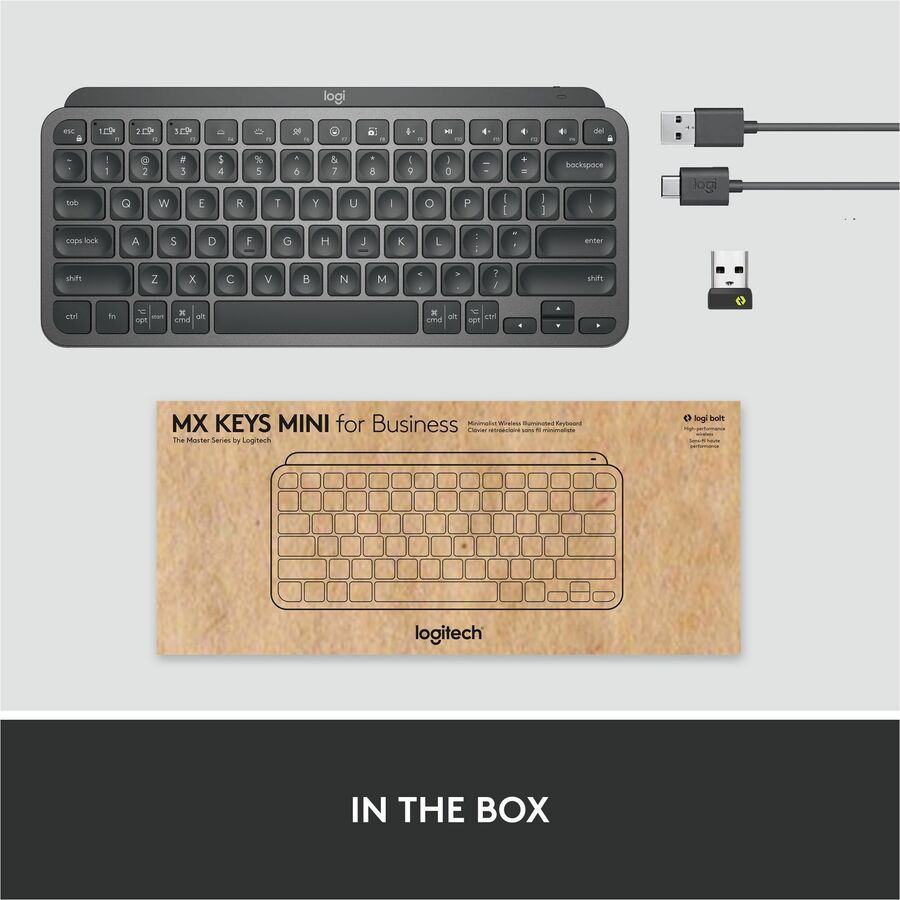 Logitech MX Keys Mini for Business (Graphite) - 920-010594