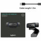 Logitech C920e Webcam - 3 Megapixel - 30 fps - Black - USB Type A - 960-001401