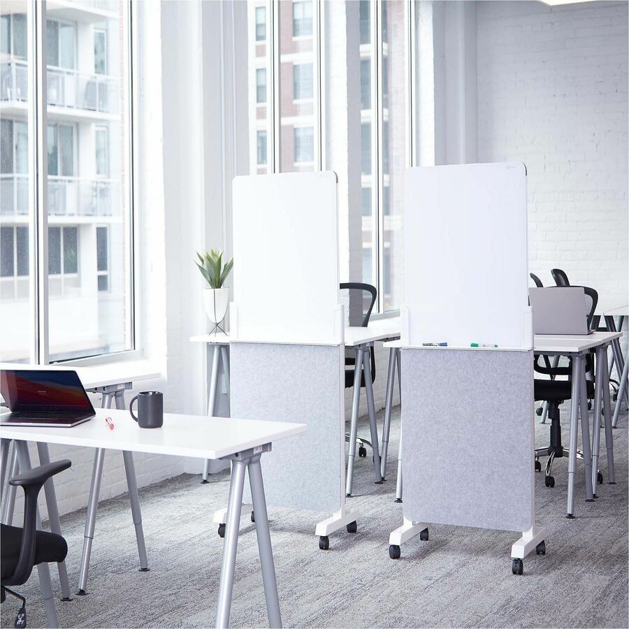 Quartet Agile Glass Dry-Erase Easel - Q293066W