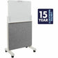 Quartet Agile Glass Dry-Erase Easel - Q293066W