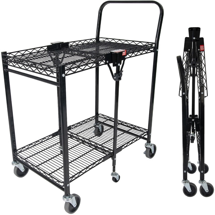 Bostitch Stowaway Folding Utility Cart - BSACSMBLK