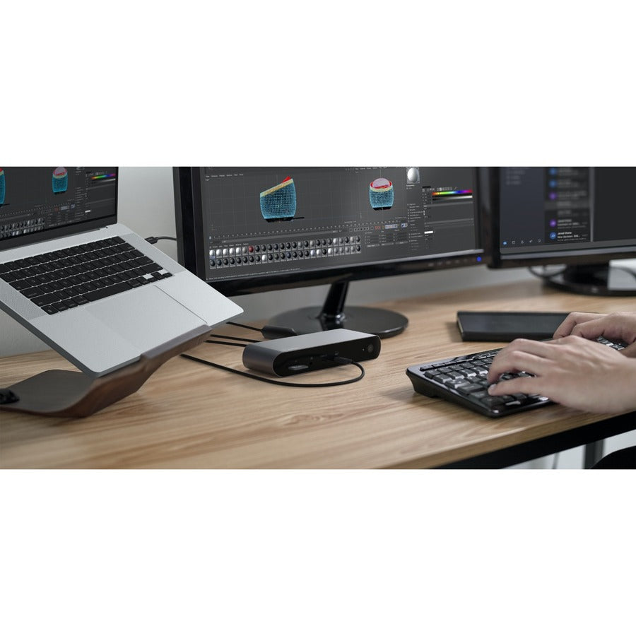 Belkin 100W Thunderbolt 4 USB-C to USB-C Cable - USB 4 - 40Gbps - 8K - 2m/6.6ft - M/M - Black - INZ002BT2MBK