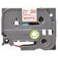 Premium Tape Tape - Alternative for Brother TZe242 - Red on White - AZ242
