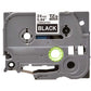 Premium Tape Tape - Alternative for Brother TZ355 - White on Black - AZ355