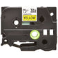 Premium Tape Tape - Alternative for Brother TZ-661 - Black on Yellow - AZ661