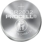 Procell Lithium-Manganese Dioxide Battery - PC2032