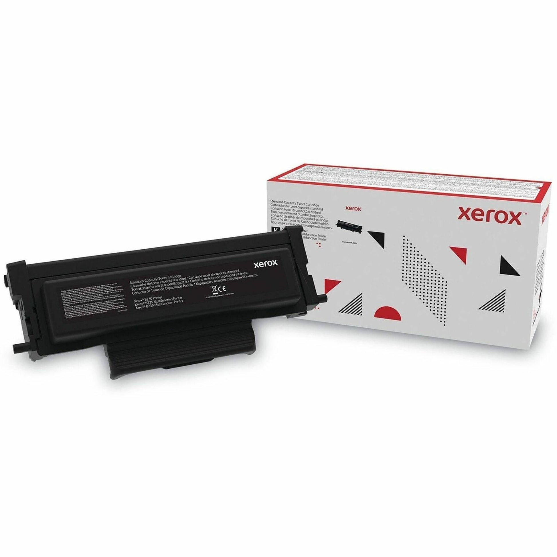 Xerox Original Standard Yield Laser Toner Cartridge - Black - 1 Each