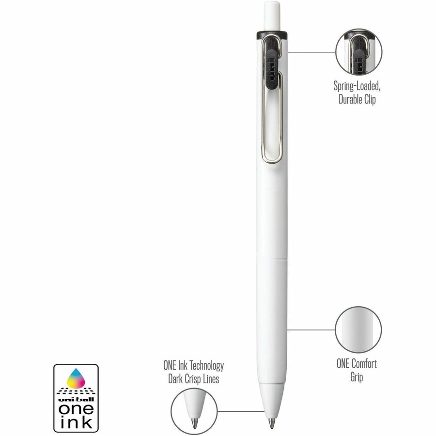 uniball one Retractable Gel Pens - 70322C