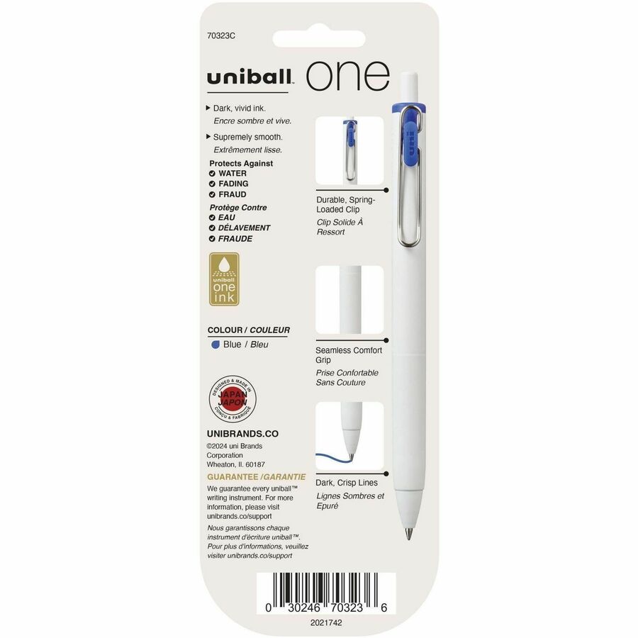 uniball one Retractable Gel Pens - 70323C