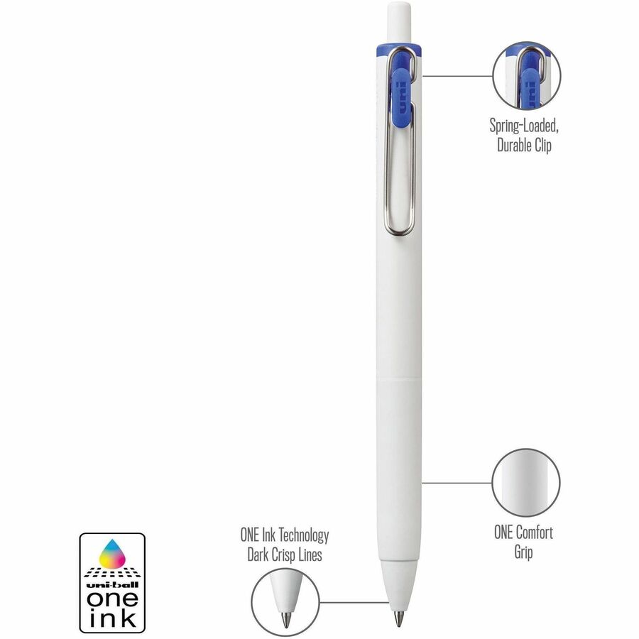 uniball one Retractable Gel Pens - 70323C