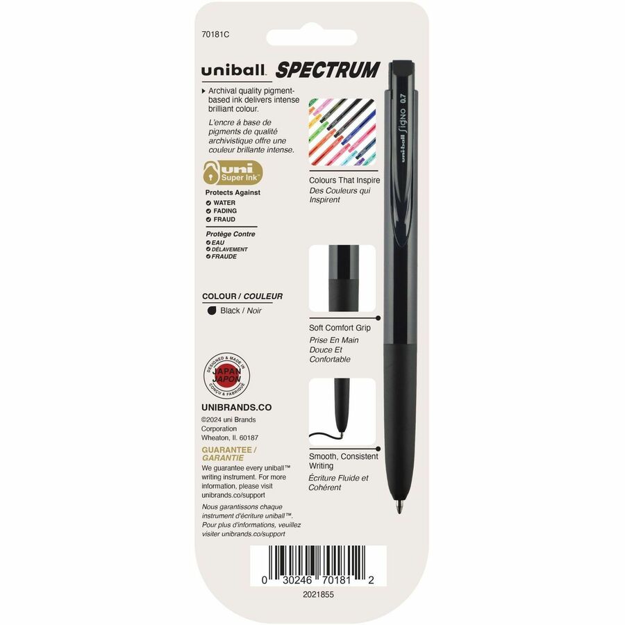 uniball&trade; Spectrum Retractable Gel Pens - 70181C