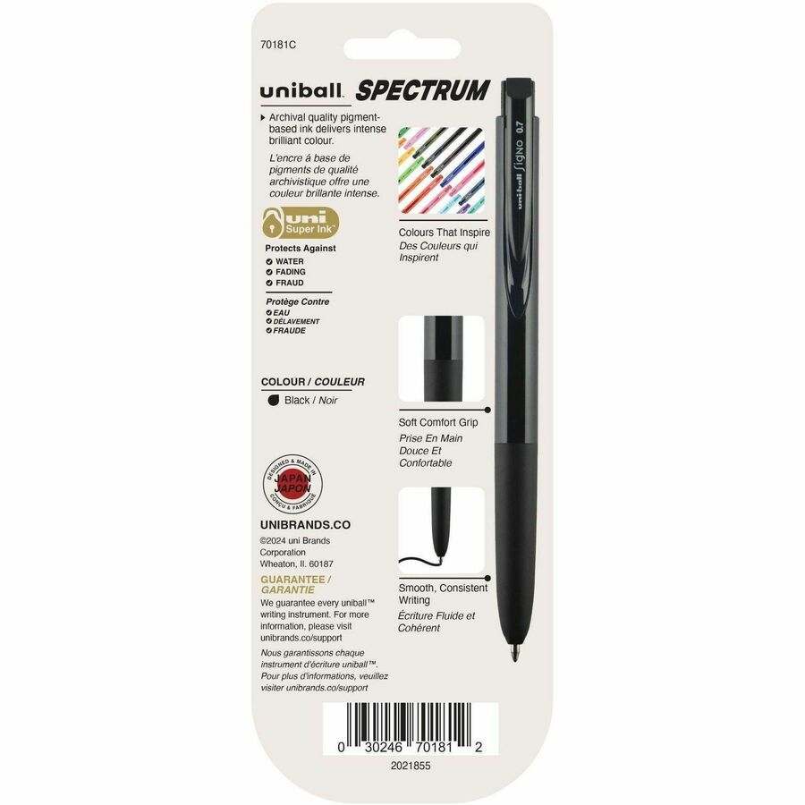 uniball Spectrum Retractable Gel Pens - 70181C