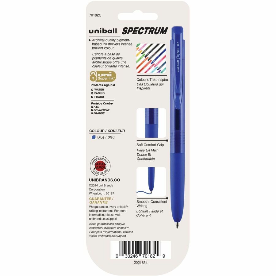 uniball&trade; Spectrum Retractable Gel Pens - 70182C