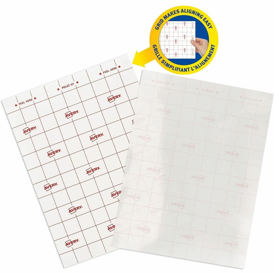 Avery&reg; Self Adhesive Laminating Sheets, 9" x 12" , 50/pk - 76293
