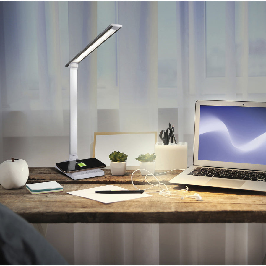 OttLite Entice LED Desk Lamp - CSDQA02W-SHPR