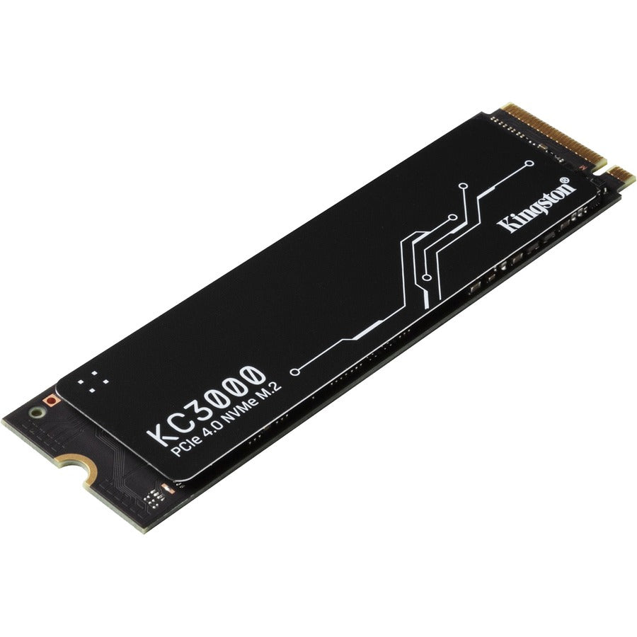 Kingston KC3000 512 GB Solid State Drive - M.2 2280 Internal - PCI Express NVMe (PCI Express NVMe 4.0 x4) - SKC3000S/512G