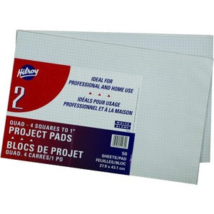Hilroy Figuring Pads - Graph Ruling