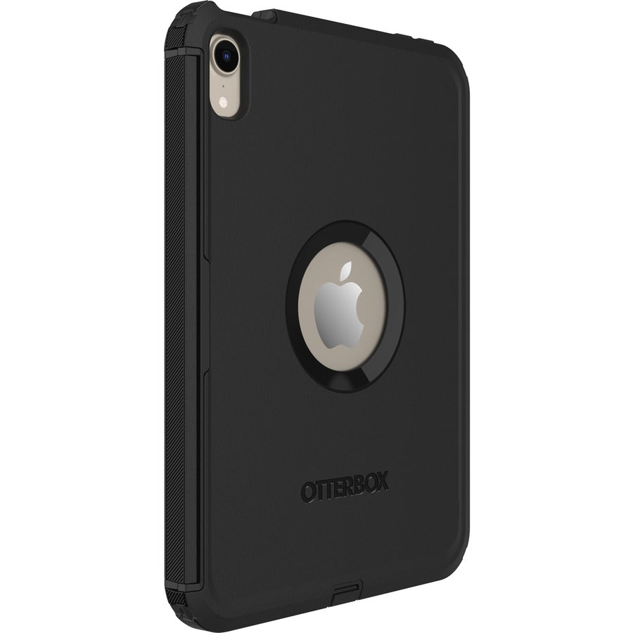 OtterBox Defender Carrying Case (Holster) Apple iPad mini (6th Generation) Tablet, Apple Pencil - Black - 77-87478