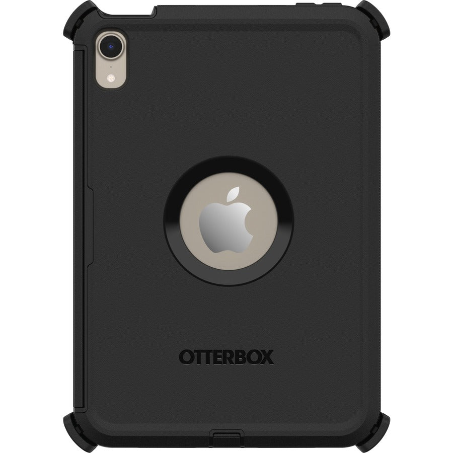OtterBox Defender Carrying Case (Holster) Apple iPad mini (6th Generation) Tablet, Apple Pencil - Black - 77-87478
