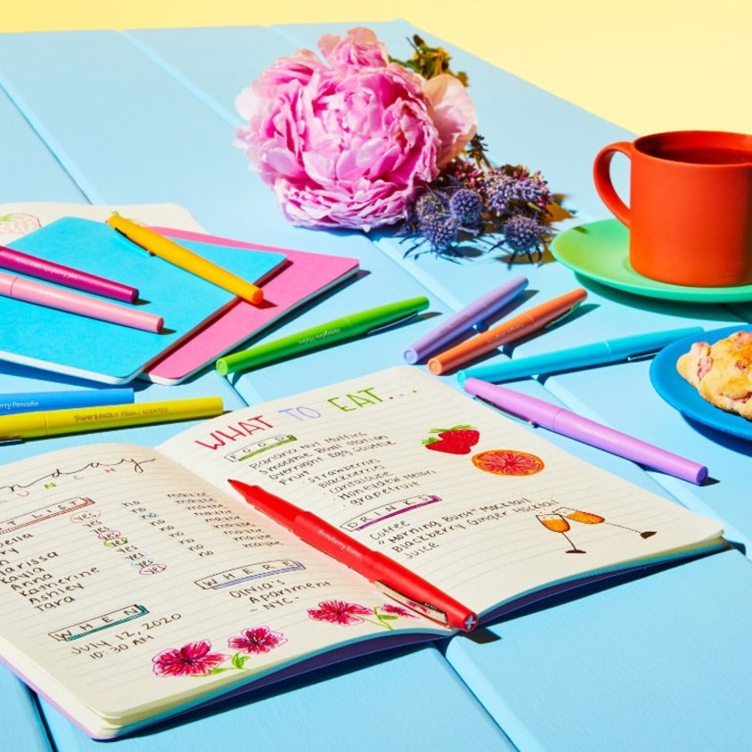 Paper Mate Flair Scented Markers Assorted Colours 6/pkg - 2125407