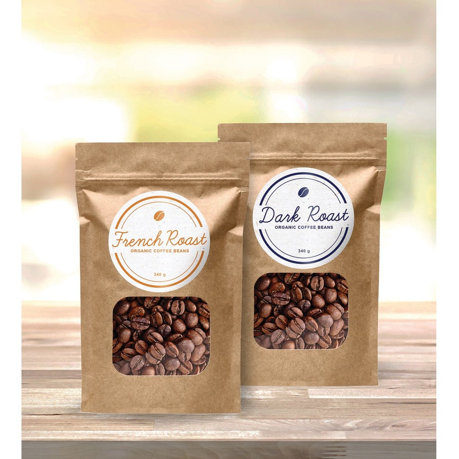 Avery&reg; Hemp Round Labels 2-1/2" Diameter, Permanent Adhesive, for Laser and Inkjet Printers - 22842