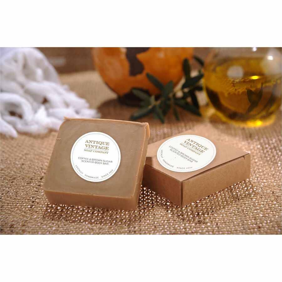 Avery Hemp Round Labels 2-1/2" Diameter, Permanent Adhesive, for Laser and Inkjet Printers - 22842