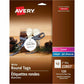 Avery Printable Round Tags with Strings 2" Diameter, for Laser and Inkjet Printers