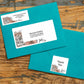 Glossy White Square Labels 2" x 2" , Permanent Adhesive, for Laser and Inkjet Printers - 22833