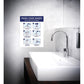 Avery&reg; White Vinyl Film Rectangle Labels 8" X 10-1/2" , Removable Adhesive, for Laser Printers - 22851