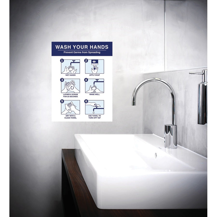 Avery&reg; White Vinyl Film Rectangle Labels 8" X 10-1/2" , Removable Adhesive, for Laser Printers - 22851