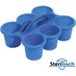Deflecto Antimicrobial Kids 6 Cup Caddy - 39509BLU